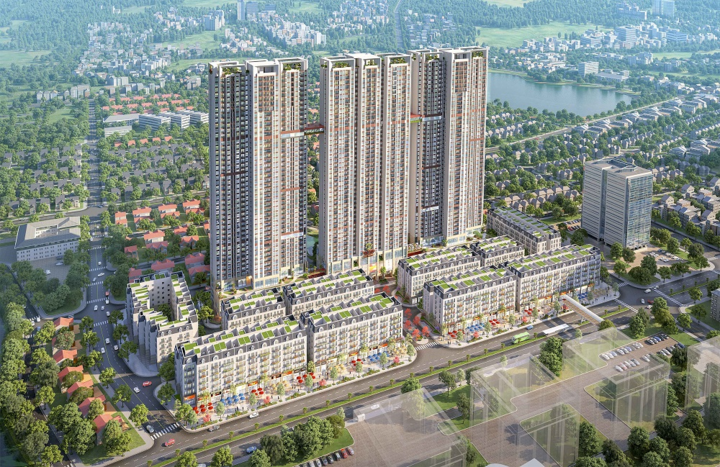 Văn Phú - Invest tổ chức lễ cất nóc dự án The Terra - An Hưng - 2