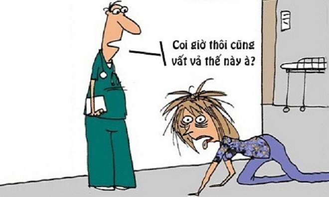 Cách xem giờ ở bệnh viện tâm thần - 1