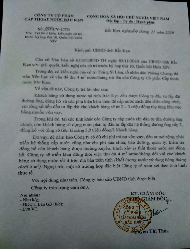 Người Bắc Kạn bức xúc khi không dùng vẫn phải trả tiền nước sạch - 3