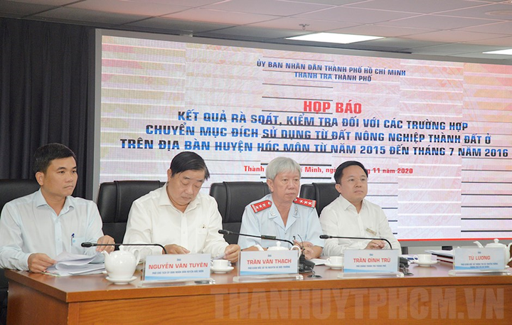 TP.HCM: Xử lý thế nào 1.386 hồ sơ sai phạm đất đai tại huyện Hóc Môn? - 2