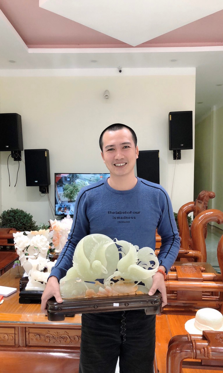 Nghệ nhân Ninh Bình say nghề điêu khắc đá đất Cố đô - 5