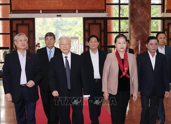 Tổng Bí thư, Chủ tịch nước dự hội nghị tổng kết công tác kiểm tra, giám sát - 4