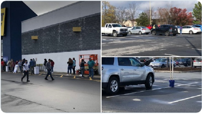 Bất chấp COVID-19, người Mỹ vẫn xếp hàng dài mua đồ Black Friday - 3