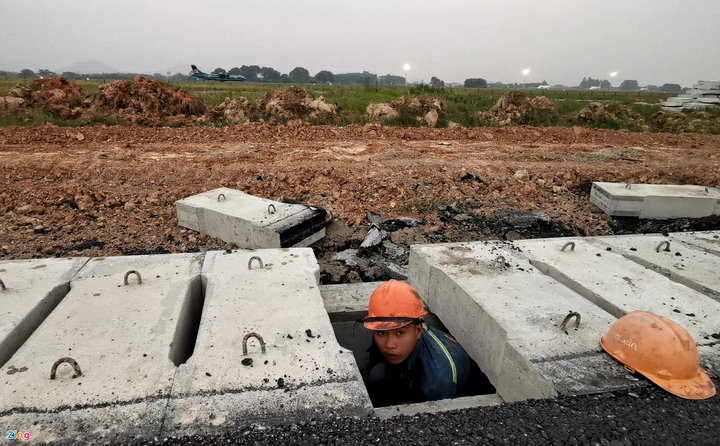 Hình ảnh đầu tiên về đường băng mới tại sân bay Nội Bài - 5