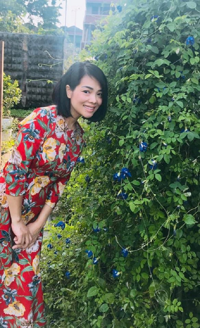 Không gian sống ngập tràn cây xanh của MC Bạch Dương sau khi rời VTV - 9