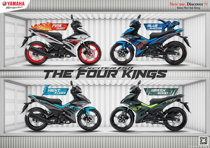 Cơ hội trúng MT-03 trị giá 124 triệu đồng khi mua Exciter dịp cuối năm - 2