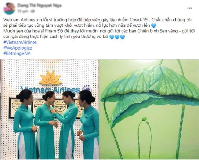 Nhân viên Vietnam Airlines đồng loạt treo hashtag xin lỗi cộng đồng - 1