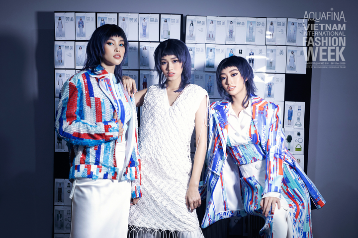 Ảnh hậu trường đẹp không tì vết của các hoa hậu Đỗ Thị Hà, Thùy Linh, Tiểu Vy - 1