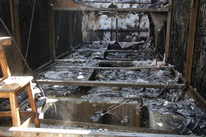 Cháy lớn hệ thống điều hòa chung cư ở Hà Nội, hàng trăm người tháo chạy - 2