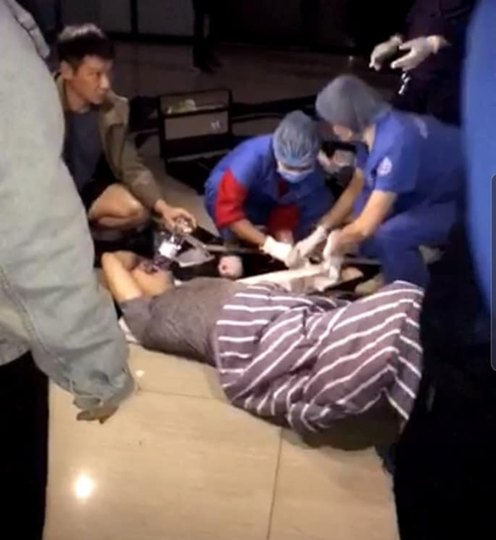 Người đàn ông ngã từ thang máy chung cư, bị hôn mê, gãy tay chân - 2