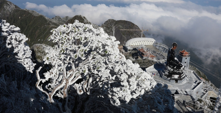 Miền Bắc rét đậm, vùng núi cao có băng giá và sương muối - 1