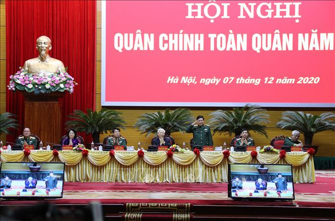 Ảnh: Tổng Bí thư, Chủ tịch nước dự Hội nghị Quân chính toàn quân - 6
