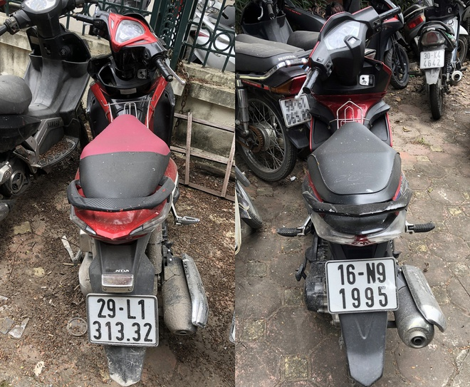 CSGT Hà Nội phát hiện nhiều xe SH, Air Blade gắn biển số giả - 1