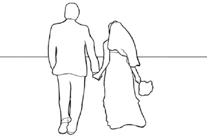 Chủ rể nhìn thấy điềm báo trong chữ 'hỷ' - 1