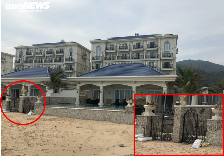 Lan Rừng Resort ngang nhiên lấn biển, đổ bê tông chặn đường ra biển của ngư dân - 2