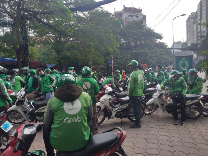 Những lần tài xế đình công, phản đối Grab - 3