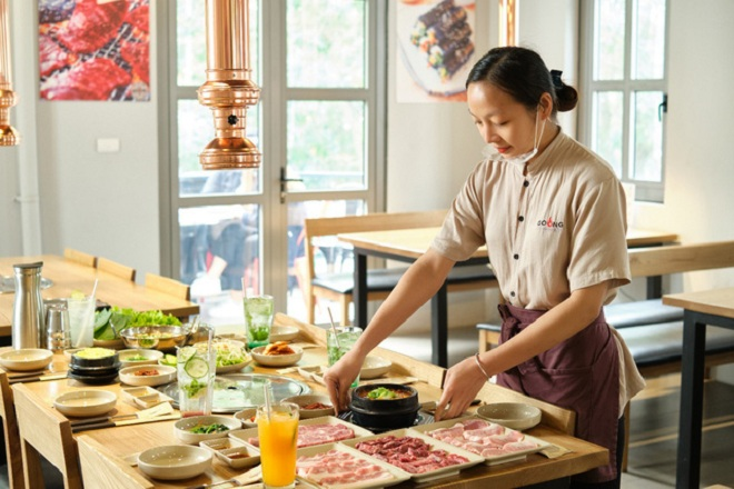 Giáng sinh này, đến hàng thịt nướng chuẩn Hàn Quốc giữa 'khu nhà giàu' Hà thành - 6