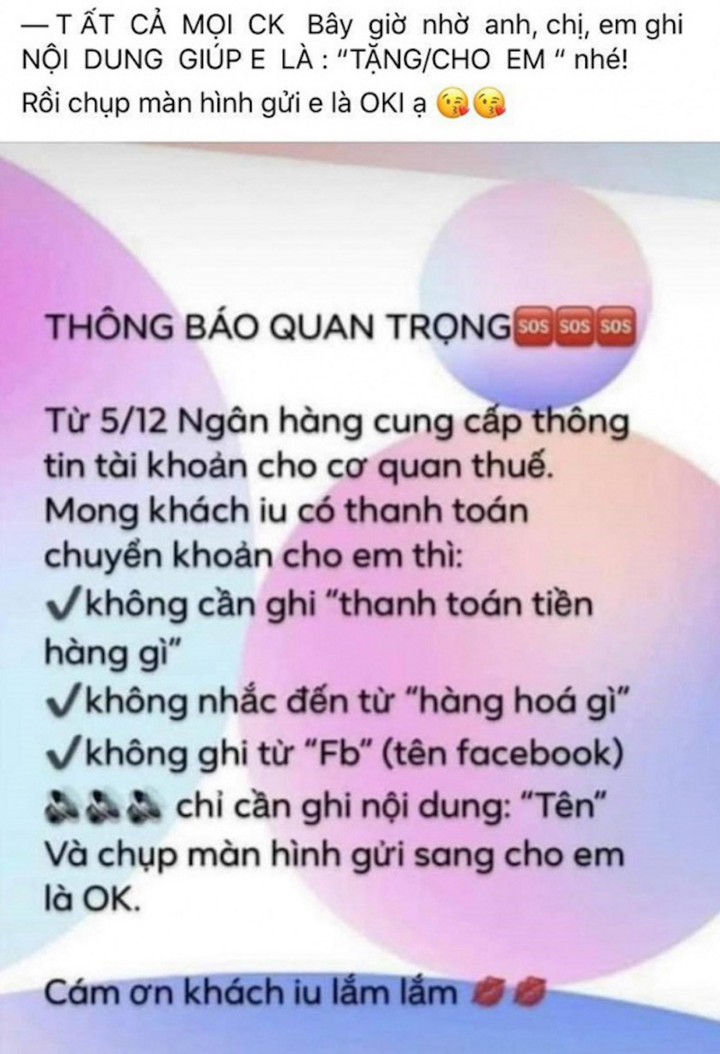 Thương nhân online 'tung chiêu' né thuế - 2
