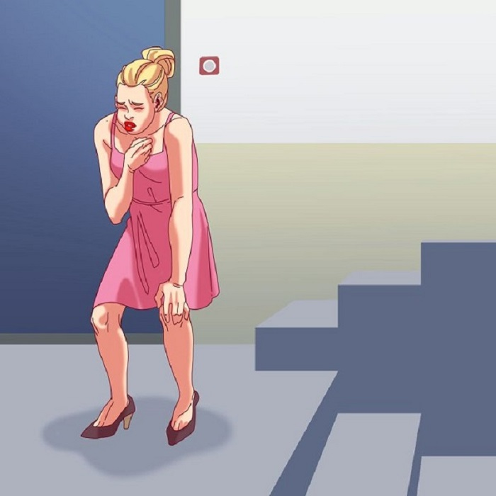 Vì sao có hiện tượng thở dốc khi leo cầu thang? - 1