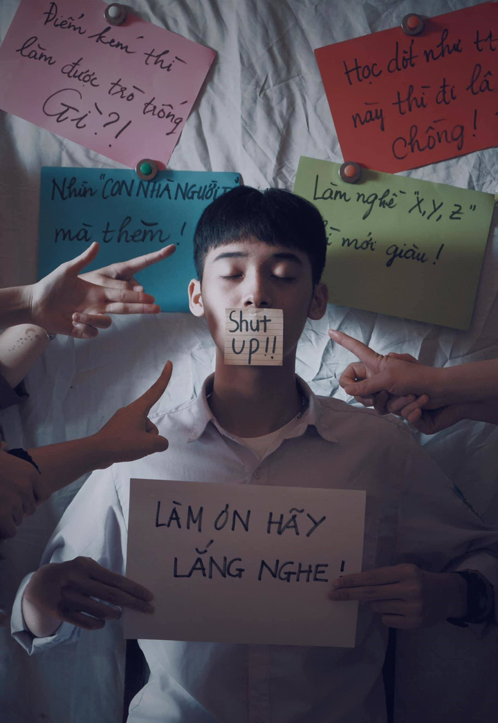 Bộ ảnh 'Nỗi sợ hãi mang tên cuối cấp' nhận sự đồng cảm của triệu học sinh - 6