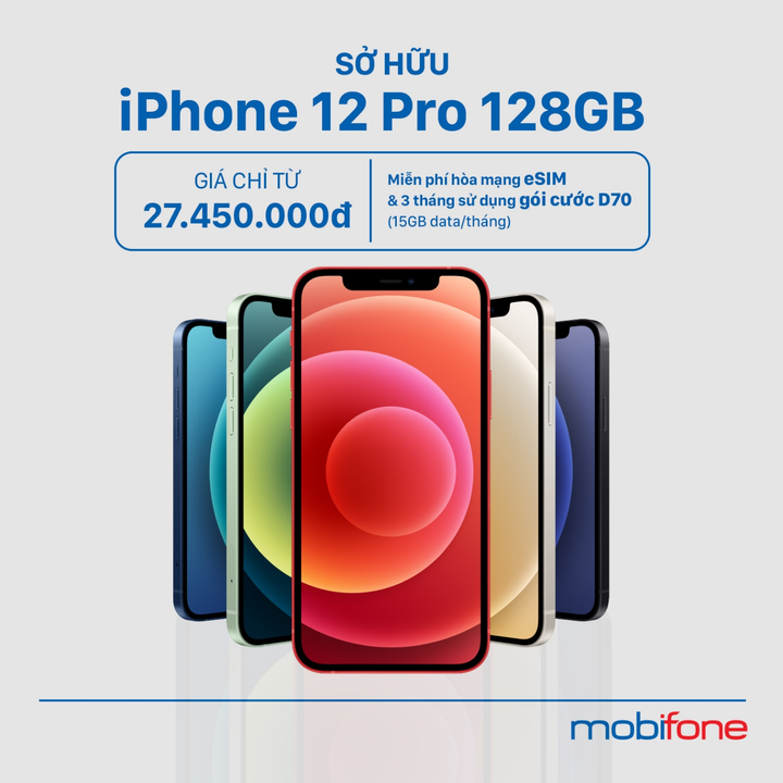 Tậu Iphone 12, xài mạng 5G, kèm cực nhiều ưu đãi khủng từ MobiFone - 2