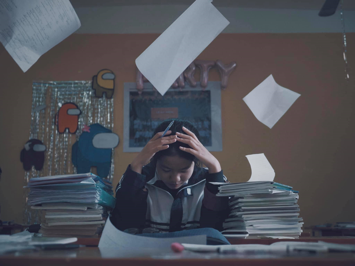 Bộ ảnh 'Nỗi sợ hãi mang tên cuối cấp' nhận sự đồng cảm của triệu học sinh - 4