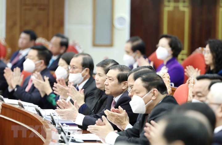 Hình ảnh khai mạc Hội nghị lần thứ 14 Ban Chấp hành TW Đảng khóa XII - 9