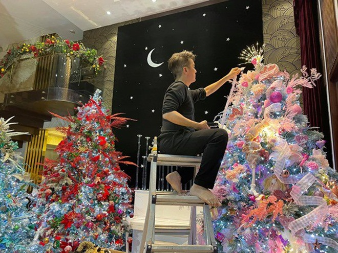 Biệt thự của Đàm Vĩnh Hưng đẹp lung linh mùa Giáng sinh 2020 - 2