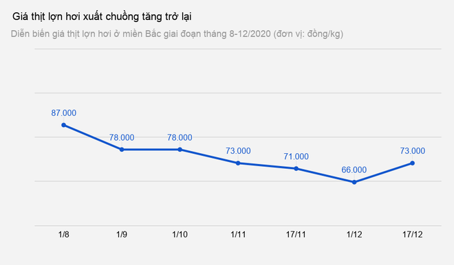 Gần Tết Nguyên đán, giá thịt lợn lại 'nóng' - 1