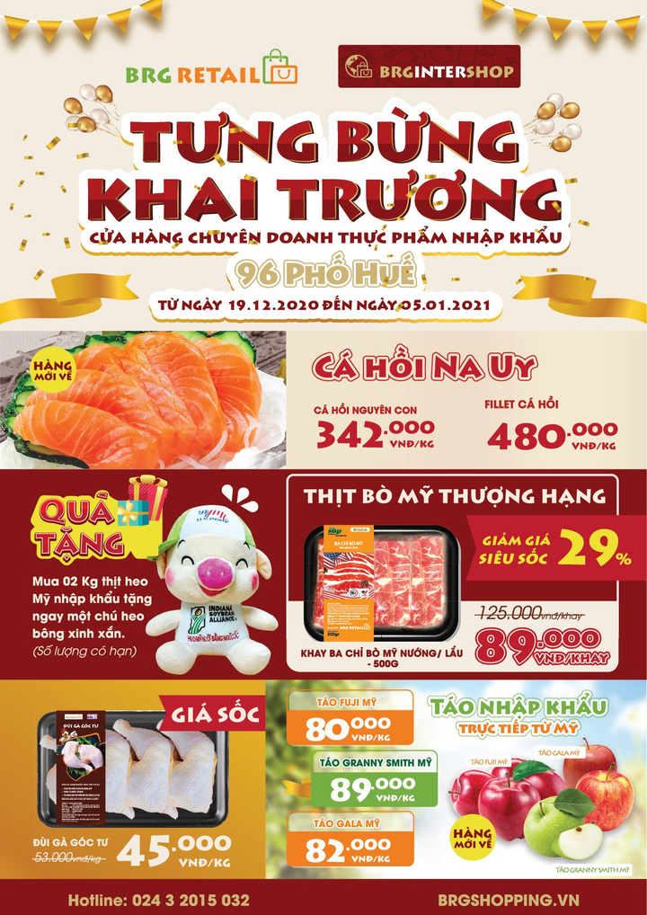 BRGIntershop - Cửa hàng chuyên doanh thực phẩm nhập khẩu đầu tiên tại Hà Nội - 2