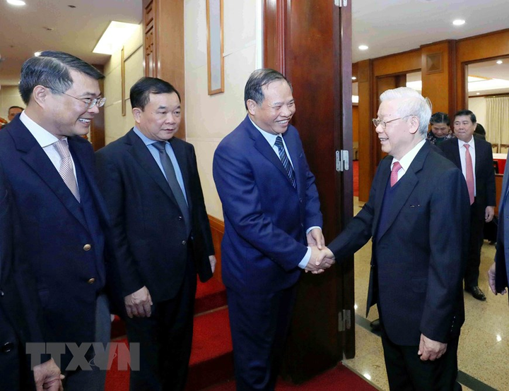 Ảnh: Bế mạc Hội nghị lần thứ 14 Ban Chấp hành Trung ương Đảng - 15