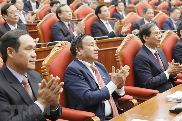 Ảnh: Bế mạc Hội nghị lần thứ 14 Ban Chấp hành Trung ương Đảng - 5