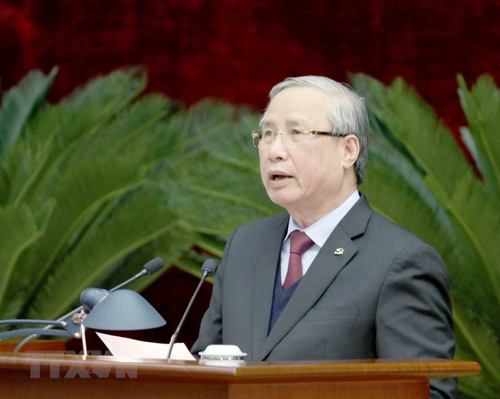 Ảnh: Bế mạc Hội nghị lần thứ 14 Ban Chấp hành Trung ương Đảng - 7