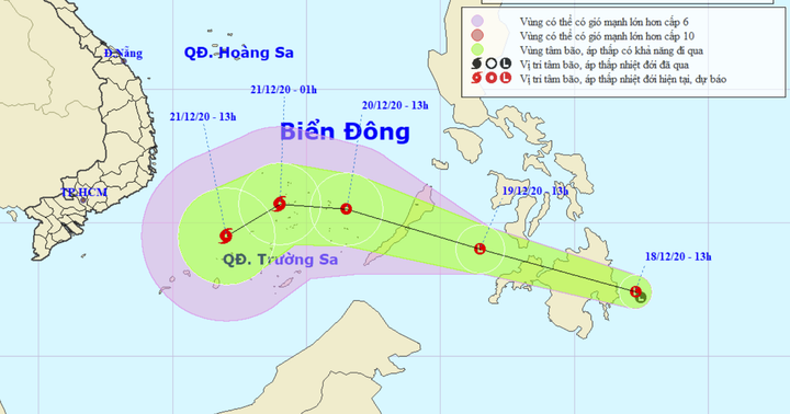 Biển Đông sắp hứng bão, vùng núi phía Bắc có thể xuất hiện băng giá - 2