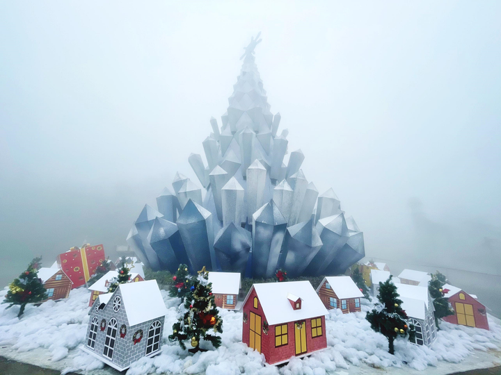 Những cây thông Noel lạ lùng trong Lễ hội mùa đông Fansipan 2020 - 3