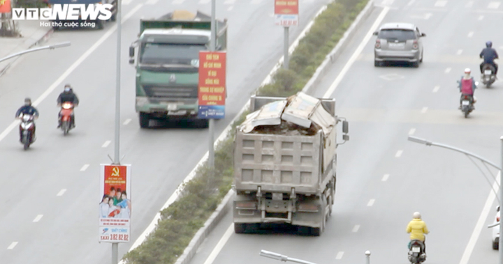 Những đoàn xe tải cơi nới thành thùng tung hoành trên tỉnh lộ ở Hải Phòng - 10