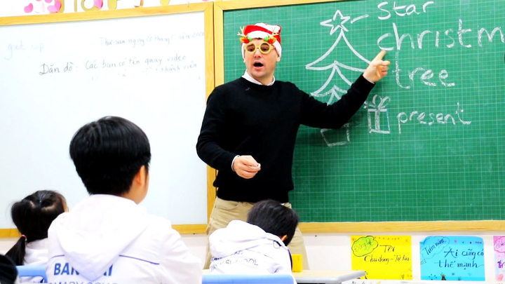 Thông điệp ý nghĩa dịp Giáng sinh từ học sinh lớp 5 - 1