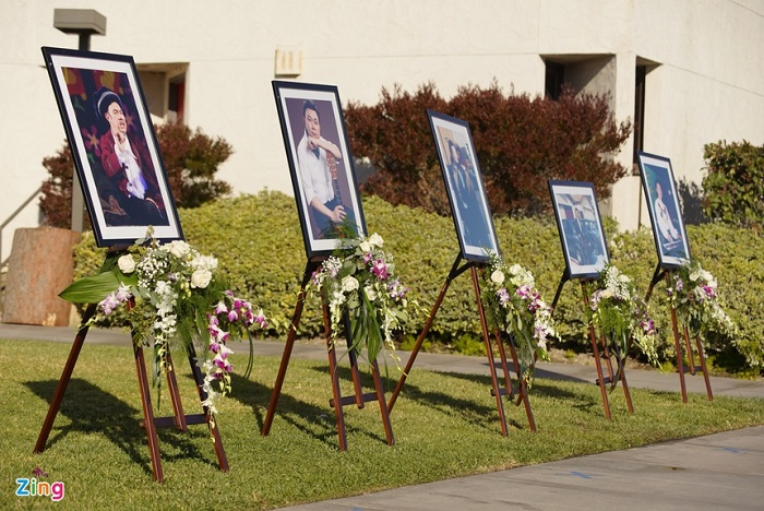 Vợ Chí Tài khóc nghẹn, hát 'Em ở đâu' tiễn biệt chồng về nơi an nghỉ - 2