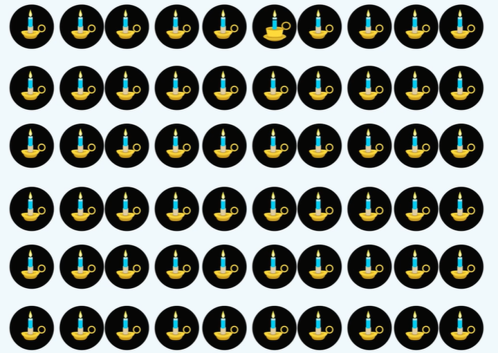 Thử tài tinh mắt: Ly đựng nến nào khác biệt? - 1