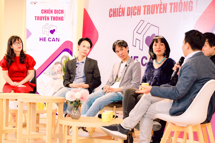 Ra mắt chiến dịch truyền thông 'He Can' thúc đẩy bình đẳng giới - 1