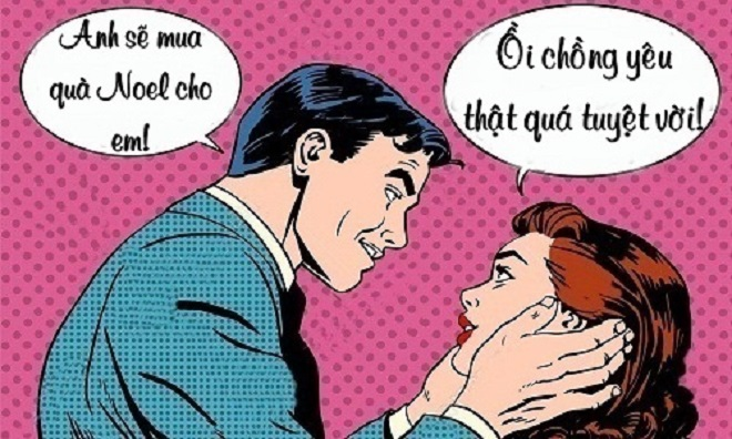 Vợ tẽn tò vì quà Giáng sinh của chồng - 1