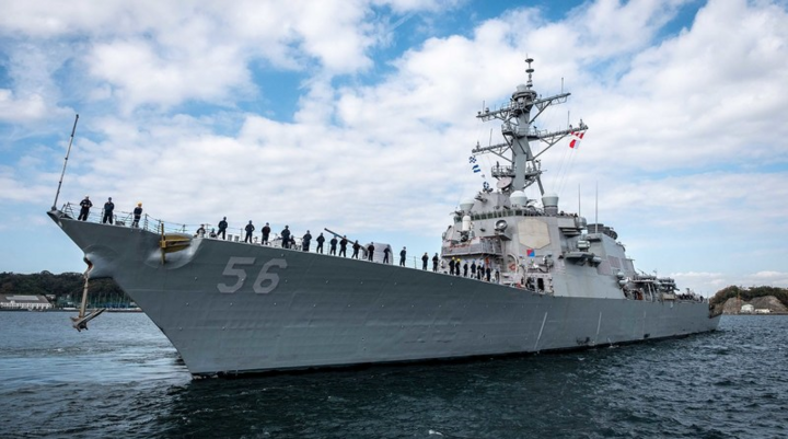 Mỹ điều khu trục hạm USS John S. McCain đến Biển Đông - 1