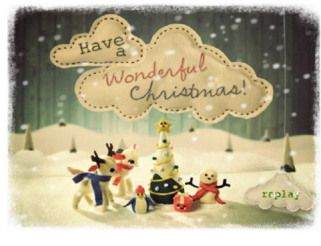 Thiệp Giáng sinh đẹp và ấn tượng dành tặng bạn bè và người thân - 11