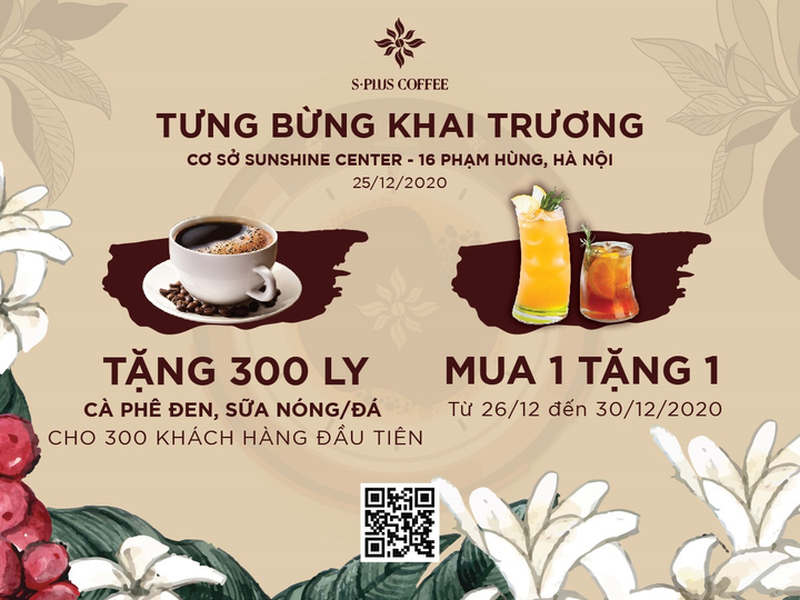 S-Plus Coffee mở rộng chuỗi thương hiệu đồ uống 5 sao với cơ sở 3 tại Mỹ Đình - 2