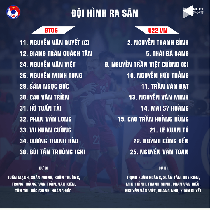 Trực tiếp ĐT Việt Nam 3-2 U22 Việt Nam: Đức Chinh ghi bàn - 13