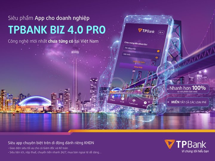 TPBank ra mắt phiên bản Mobile Banking mới cho khách hàng doanh nghiệp - 1