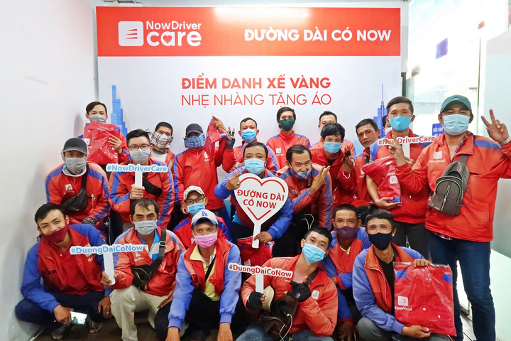 NowFood dành mỗi tháng 100 triệu cho quỹ Chăm sóc tài xế - 1