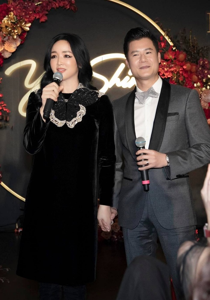 Chi Bảo tháp tùng bạn gái kém 16 tuổi dự sự kiện - 10