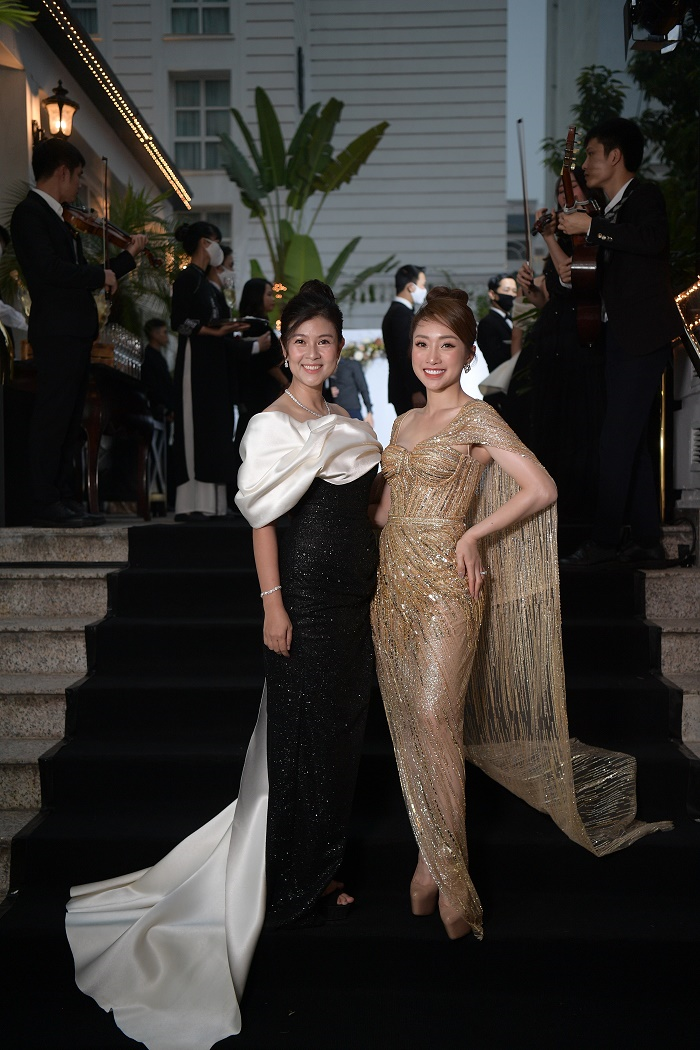 Chi Bảo tháp tùng bạn gái kém 16 tuổi dự sự kiện - 3