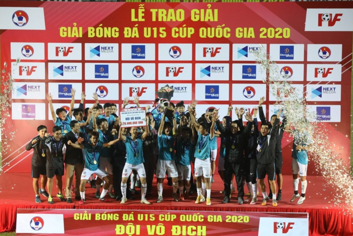 Đánh bại U15 Viettel, U15 PVF vô địch Cúp Quốc gia - 1
